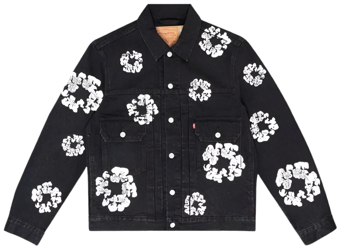 D. Tears denim jacket