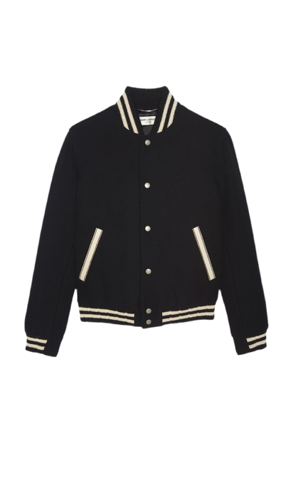 Saint Laurent College Jacket