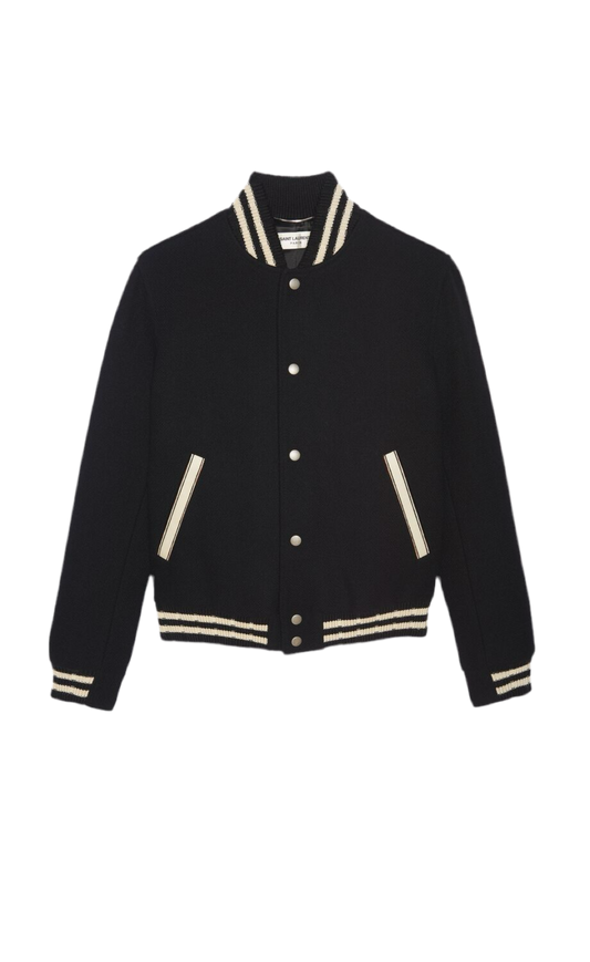 Saint Laurent College Jacket